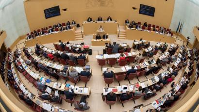 Bild: Peter Kneffel/dpa
Plenarsitzung im bayerischen Landtag: Wie oft fehlen dort Oberpfälzer Abgeordnete.