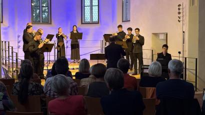 Bild: Marko Pammer
Unter dem Motto „Festliche Trompetenklänge“ stand das Konzert in der Nabburger Marienkirche.