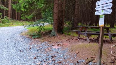 Bild: as
Neu geschottert wurde kürzlich ein großer Abschnitt des Kurwald-Rundweges bei Bad Neualbenreuth.