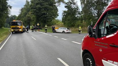 Bild: rw
Bei einem Unfall bei Püllersreuth stießen am Donnerstag zwei Autos zusammen.