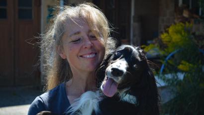 Bild: knz
Annica Quast und Working Cockerspaniel Peppi arbeiten seit etwa eineinhalb Jahren zusammen.
