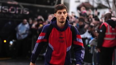 Bild: Adam Davy/PA Wire/dpa
Wie lange Kai Havertz dem FC Arsenal fehlen wird, ist noch nicht klar.