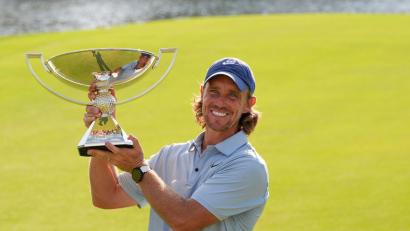 Bild: Mike Stewart/AP/dpa
Der britische Golfer Tommy Fleetwood hat die Tour Championship in Atlanta gewonnen.