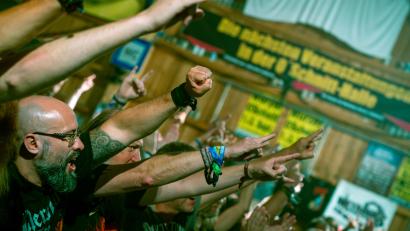 Archivbild: Felix Baumgartner
Das Festival „Storm Crusher“ lockt am 12. und 13. September wieder Metalfans in die Wurzer-O'Schnitt-Halle.