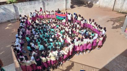 Bild:  Inge Iberl
Die Emma-School in Gambia feiert heuer ihren 10. Geburtstag.