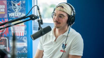 Bild: Marina Gube
Simon Heidenreich zu Gast im "Powerplay"-Podcast.