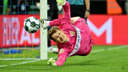 Bild: Swen Pförtner/dpa
Stuttgarts Torwart Alexander Nübel.
