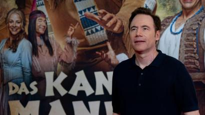 Bild: Sven Hoppe/dpa
Die Western-Parodie „Das Kanu des Manitu“ kommt beim Kinopublikum gut an. (Archivbild)