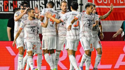 Bild: Uwe Anspach/dpa
Der FC Bayern steht in der 2. Runde des DFB-Pokals.