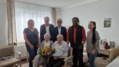 Bild: Lothar Müller
Heinrich und Hermine Windschügl haben ihr 65. Ehejubiläum gefeiert.