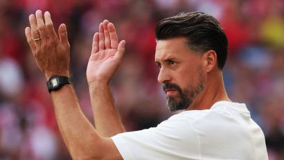 Bild: Philipp von Ditfurth/dpa
Sandro Wagner feiert am Samstag seine Heimpremiere als Augsburg-Trainer. (Archivbild)
