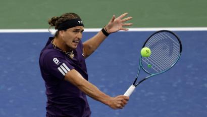 Bild: Adam Hunger/AP/dpa
Alexander Zverev spielt am Samstag bei den US Open um den Einzug ins Achtelfinale.