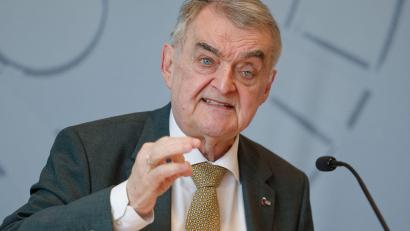 Bild: Henning Kaiser/dpa
NRW-Innenminister Herbert Reul (CDU, Archivfoto)