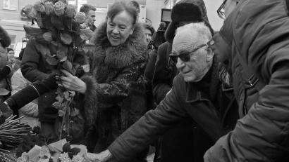 Bild: Sergei Chirikov/dpa
Der russische Komponist Rodion Schtschedrin gilt als einer der berühmtesten Komponisten der Gegenwart. Nun ist er im Alter von 92 Jahren gestorben.(Archivbild)