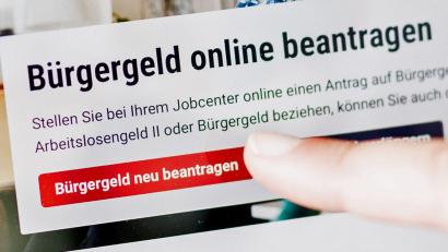 Bild: Carsten Koall/dpa
2024 bezogen rund 5,5 Millionen Menschen Bürgergeld. (Symbolbild)