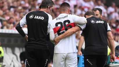 Bild: Markus Lenhardt/dpa
Deniz Undav musste früh vom Feld.