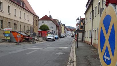 Archivbild: Markus Müller
Die untere Vorstadt in Auerbach auf Höhe des Spitals.