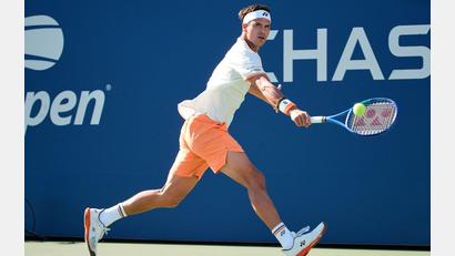 Bild: Pamela Smith/FR172156 AP/AP/dpa
Daniel Altmaier konnte seine Partie gegen Alex De Minaur nicht zu Ende spielen.