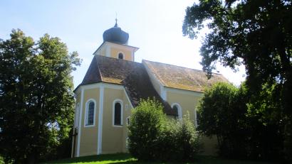 Bild: bnr
Die Eixelbergkirche ist der Hl. Barbara geweiht und ein bedeutendes Wahrzeichen der Stadt Pfreimd. In ihrem Umgriff wird das traditionelle Waldfest des OWV gefeiert.