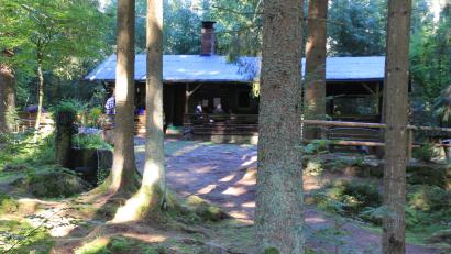 Bild: kro
Die OWV-Blockhütte wurde 1920 erbaut.