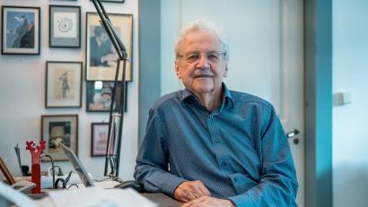 Bild: Daniel Vogl/dpa
In Hallstadt entsteht ein Museum zu Ehren des Autors Paul Maar. (Archivbild)
