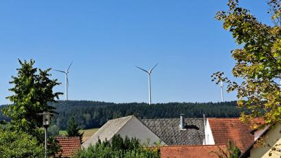 Bild: wel
Thanstein reduziert die Vorrangflächen für Windkraftanlagen.