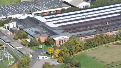 Luftbild: ge
Über 70 Jahre war das Rohrwerk Maxhütte in Betrieb - jetzt sind seine Tage gezählt.
