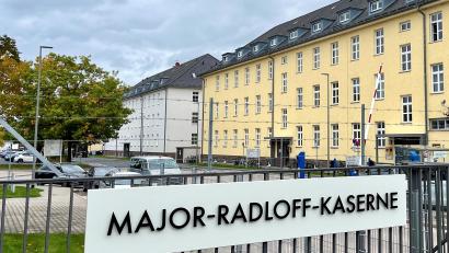 Archivbild: Gabi Schönberger
Die Bundeswehr investiert in den nächsten Jahren 95 Millionen Euro in die Major-Radloff-Kaserne in Weiden.