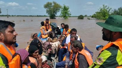 Bild: Ppi/PPI via ZUMA Press Wire/dpa
Extreme Wetterereignisse nehmen in dem südasiatischen Land zu.