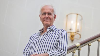 Bild: Oliver Berg/dpa
Harald Schmidt hält Donald Trump für einen genialen Entertainer (Archivbild).