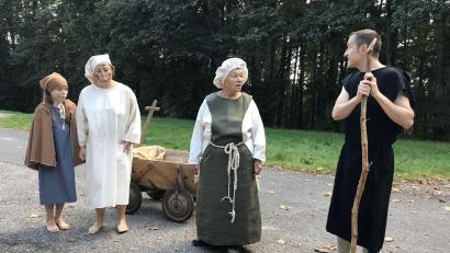 Bild: mma
Spielszenen auf dem Frohnberg bei Hahnbach gibt es am Sonntag, 28.September, zu sehen.