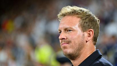 Bild: Marius Becker/dpa
Ein skeptischer Julian Nagelsmann: Der Bundestrainer war auch mit dem Auftritt gegen Nordirland nur bedingt zufrieden.