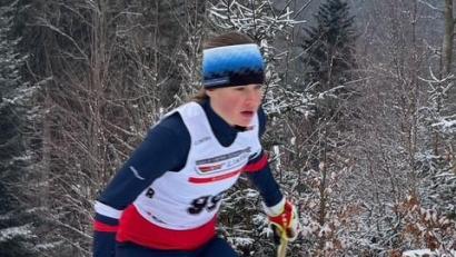 Archivbild: Iris Uschold
Merle Uschold krönte ihre starke Leistung mit dem Sieg bei der sächsischen Meisterschaft im Biathlon.
