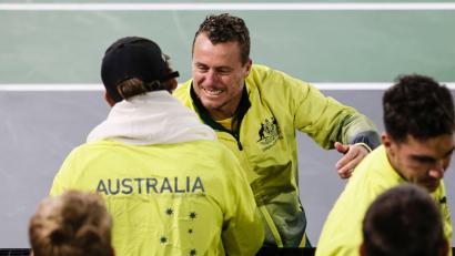 Bild: Frank Molter/dpa
Lleyton Hewitt muss eine Strafe absitzen.