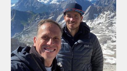 Bild: Achim Bogdahn
Die Zugspitze hat Achim Bogdahn gemeinsam mit Felix Neureuther bestiegen.