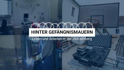 Bild: Jakob Graf
In der Beitragsreihe "Hinter Gefängnismauern" geben Volontäre einen Einblick in den Alltag von Gefangenen und Angestellten der JVA Amberg.