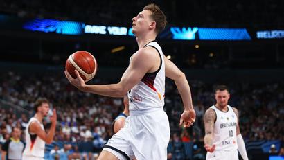 Bild: Matthias Stickel/dpa
Justus Hollatz ist vor dem EM-Halbfinale gegen Finnland angeschlagen.