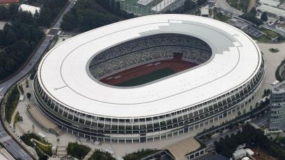 Bild: -/kyodo/dpa
Das Nationalstadion in Tokio ist der Hauptaustragungsort der Leichtathletik-WM.