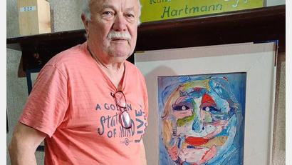Bild: u
Bei den Tagen des offenen Ateliers präsentiert Jürgen Hartmann vom 27. September bis zum 12. Oktober in seinem Kunststadl in Hirschau bei freiem Eintritt mehr als 100 Bilder aus über vier Jahrzehnten seines Schaffens.