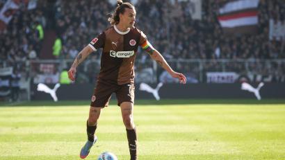 Bild: Christian Charisius/dpa
Steht vor seiner Rückkehr: Jackson Irvine vom FC St. Pauli.