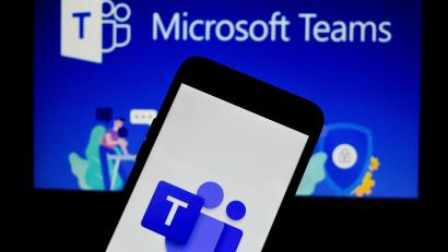 Bild: Debarchan Chatterjee/ZUMA Wire/dpa
Microsoft-Kunden in der EU werden Office-365-Pakete künftig immer auch ohne die Kommunikationsanwendung Teams laufen können. (Symbolbild)