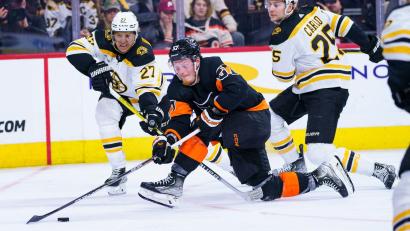 Bild: Chris Szagola/AP/dpa
Tigers-Neuzugang Wade Allison (Mitte) bringt Erfahrung aus der NHL mit. (Archivbild)