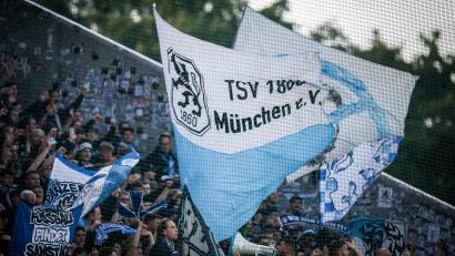 Bild: Christoph Reichwein/dpa
Die 1860-Fans konnten gegen Havelse ganz spät jubeln. (Archivfoto)