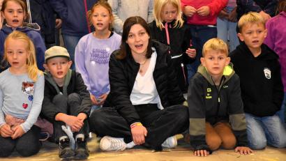 Bild: ubb
Anja Sporer ist die Hauptiniatorin des diesjährgen und letztjährigen Kindermusicals. Diesmal hat sich alles ein wenig verdoppelt - die Zahl der teilnehmenden Kinder ist gestiegen und die Zal der freiwilligen Helferinnen und Helfer im Erwachsenenalter auch.