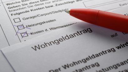 Bild: Robert Michael/dpa
Im Schnitt bezogen reine Wohngeldhaushalte 289 Euro pro Monat. (Symbolbild)