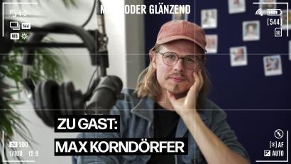 Bild: Alexander Unger
Fotograf Max Korndörfer im Podcaststudio bei Oberpfalz-Medien.