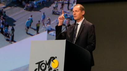 Bild: Michel Euler/AP
Die Ereignisse bei der Vuelta beunruhigen auch den Tour-Chef Christian Prudhomme. (Archivbild)