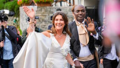 Bild: Heiko Junge/NTB/dpa
Die Hochzeit der Prinzessin und des Schamanen hatte weit über Norwegen hinaus für Schlagzeilen gesorgt. (Archivbild)