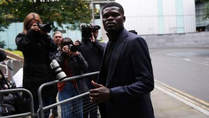 Bild: Ben Whitley/PA Wire via AP/dpa
Der ehemalige Arsenal-Profi Thomas Partey wies Vergewaltigungsvorwürfe vor Gericht zurück.