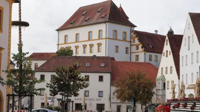 Bild: cog
Das Sulzbacher Schloss dominiert bis heute die Altstadt.